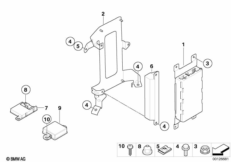 Детали автом.телеф.в баг.отд, для Японии