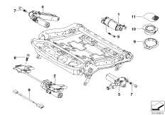 Сиденье Пд, э/оборудование и приводы