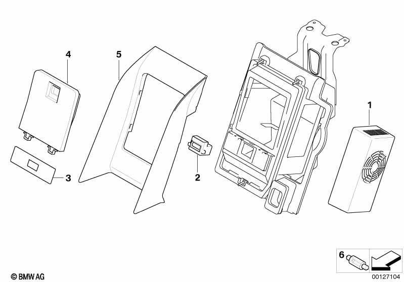 Детали корпуса холодильника