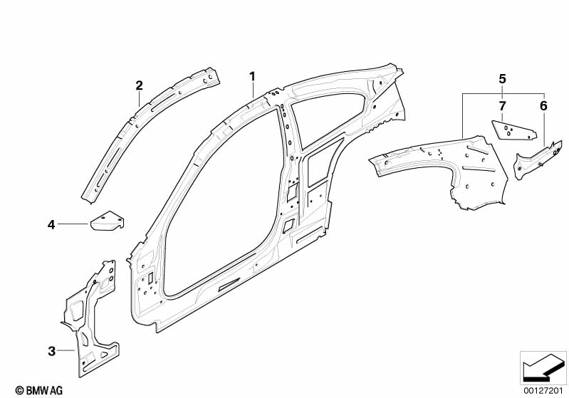 Детали бокового каркаса