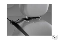 Держатель ремня безопасности