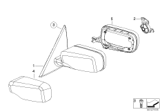 наружное зеркало заднего вида