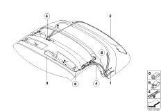 Жгут проводов складного верха