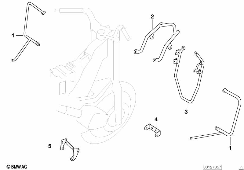 Защитная дуга Пд хром. спецавтомобиля