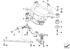 балка заднего моста