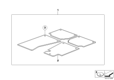Ножные коврики City