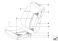 Инд.обивка сид.пов.комфорт.климат-кожа