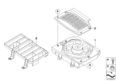 Детали центрального НЧ-динамика