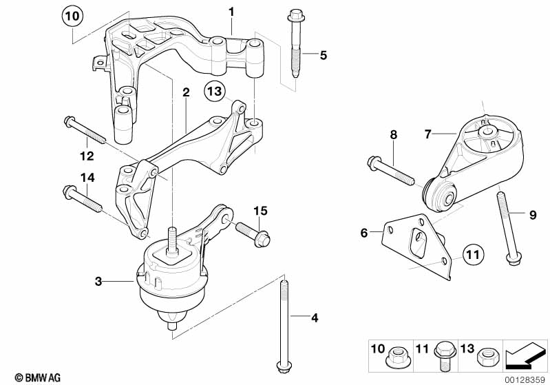 Подвеска двигателя