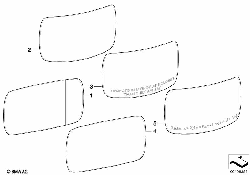 стекло зеркала