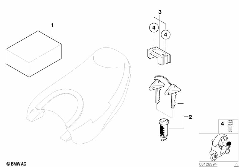 Комплект дооснащения сиденья пассажира