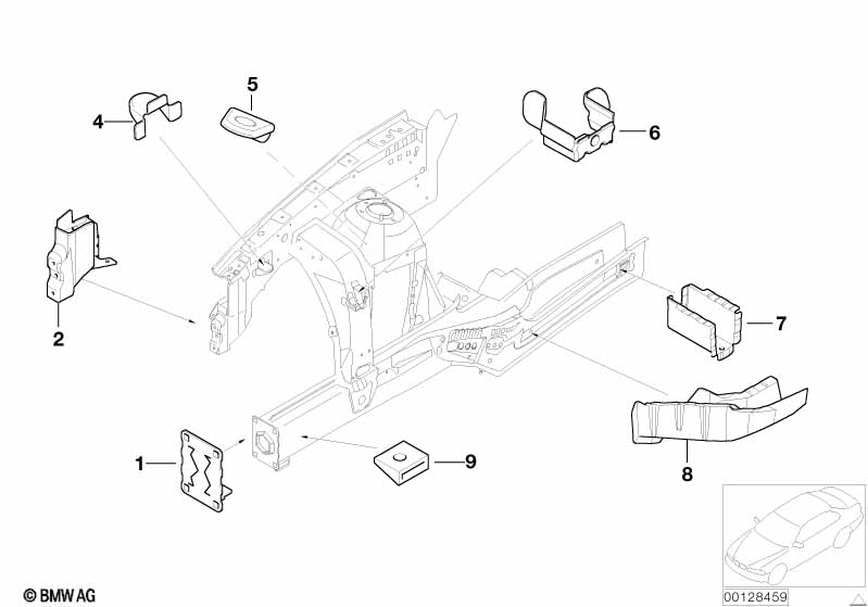 Кронштейн передка П
