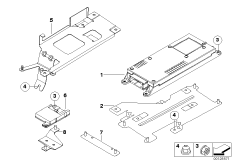 Детали SA 638 в багажном отделении