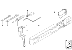 Бортовой инструмент/ знак авар.остановки