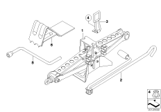 Бортовой инструмент/ домкрат
