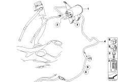 Фильтр с акт.углем/вентил.с.подачи топл.