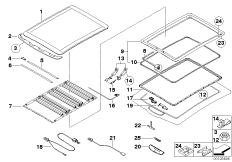 Складная крыша с электропр., запчасти