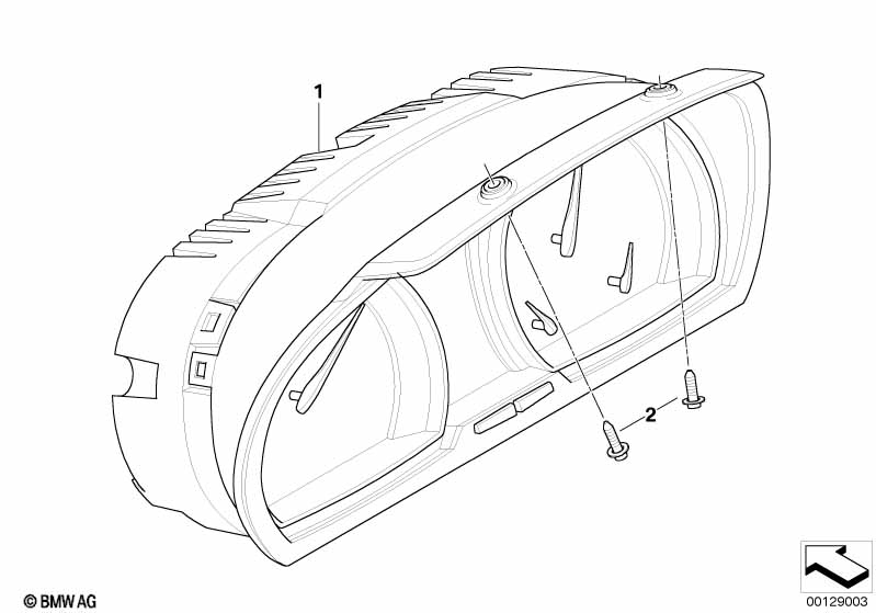 комбинация приборов