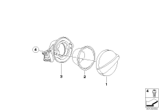 Доосн.хромир.крышкой наливной горловины