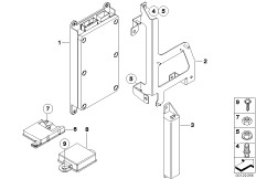 Детали SA 638 в багажном отделении