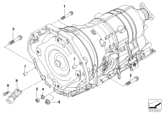 Крепление коробки передач