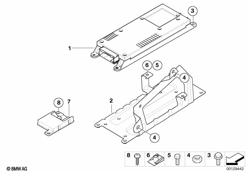 Детали SA 638 в багажном отделении
