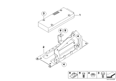 Детали автом.телеф.в баг.отд, для Японии