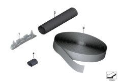 Различные детали для ремонта проводов