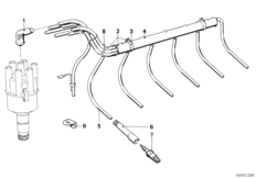Жгут проводов высокого напряжения