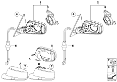 наружное зеркало заднего вида