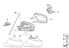 наружное зеркало заднего вида