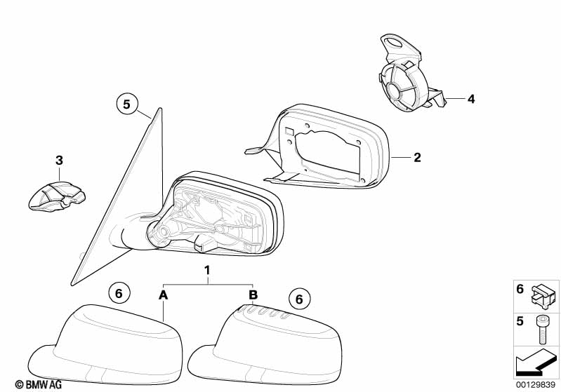 наружное зеркало заднего вида