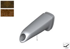 Дооснащение рукояткой рычага стоян.торм.