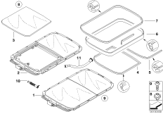 подъемно-сдвижная крышка люка