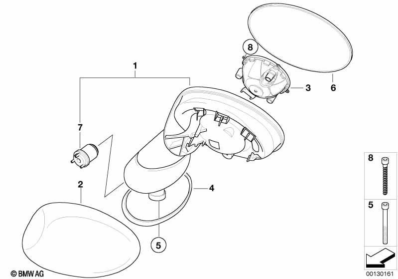 наружное зеркало заднего вида