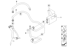 Фильтр с акт.углем/вентил.с.подачи топл.