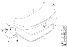 Багажная дверь/детали