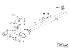 Соединительный патрубок/катализатор
