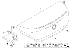 Багажная дверь/детали