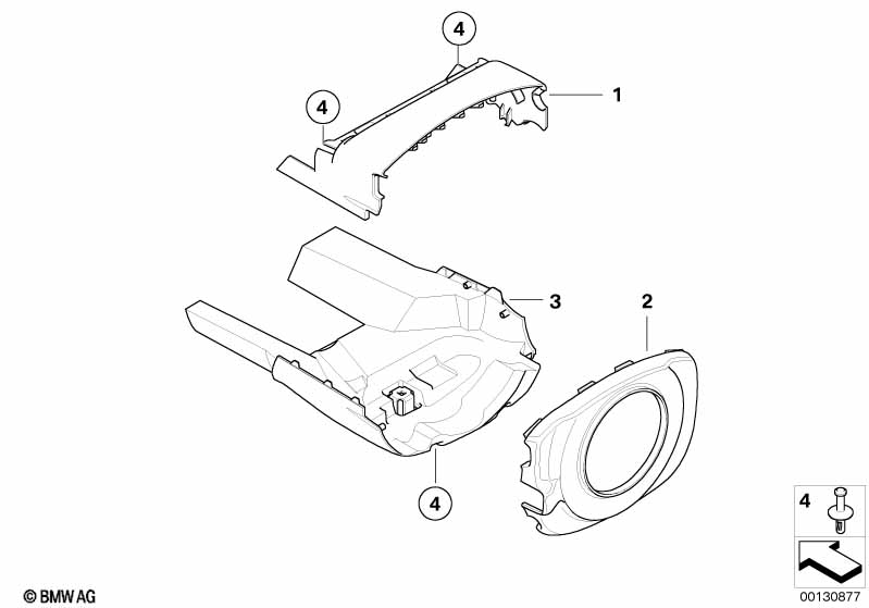 Облицовка рулевой колонки