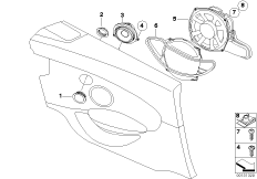 Боковая обшивка, аудиосист.Individual