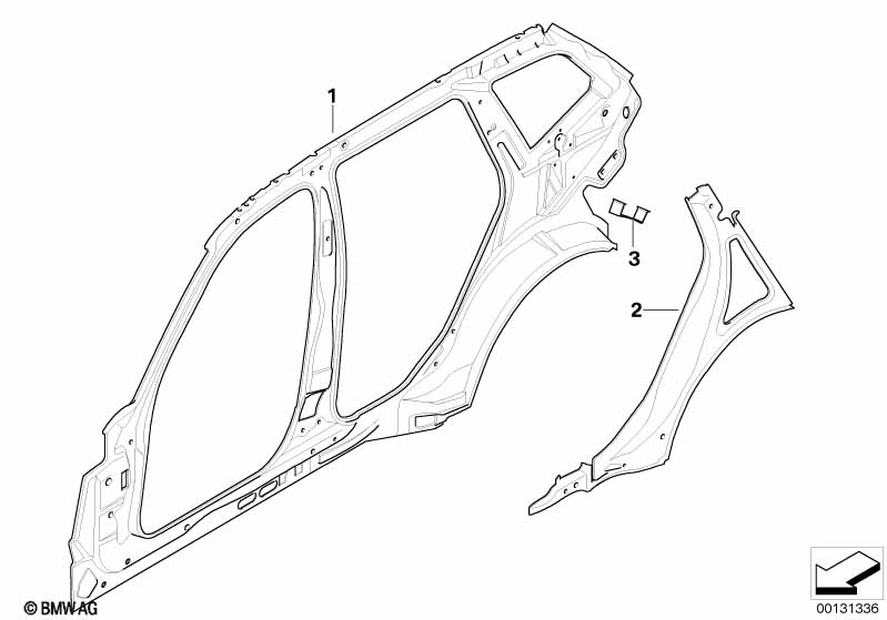 Детали бокового каркаса