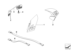 Электронный блок в рулевом колесе