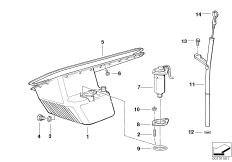 Масляный картер/маслоизмерит.приспособл.