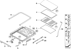 подъемно-сдвижная крышка люка