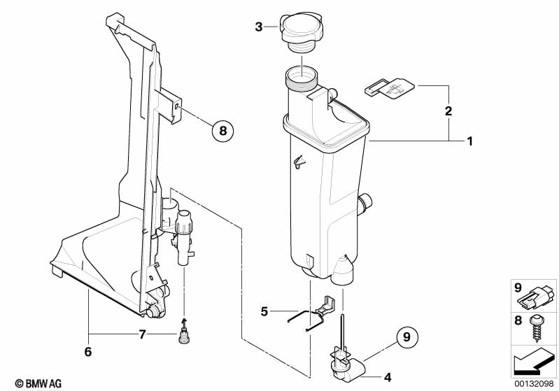 Расширительный бачок МКПП
