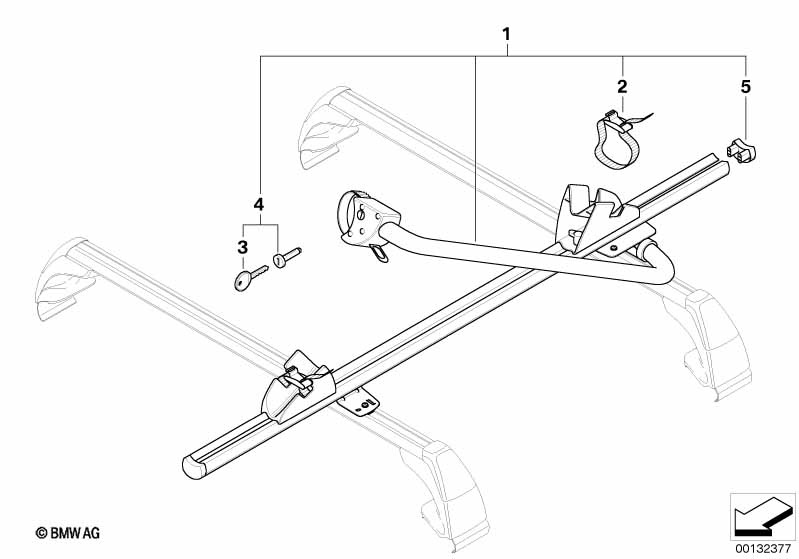 Фиксатор для туристического велосипеда