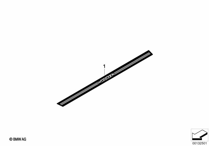 Накладка порога