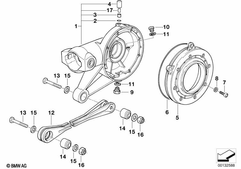 детали редуктора заднего моста