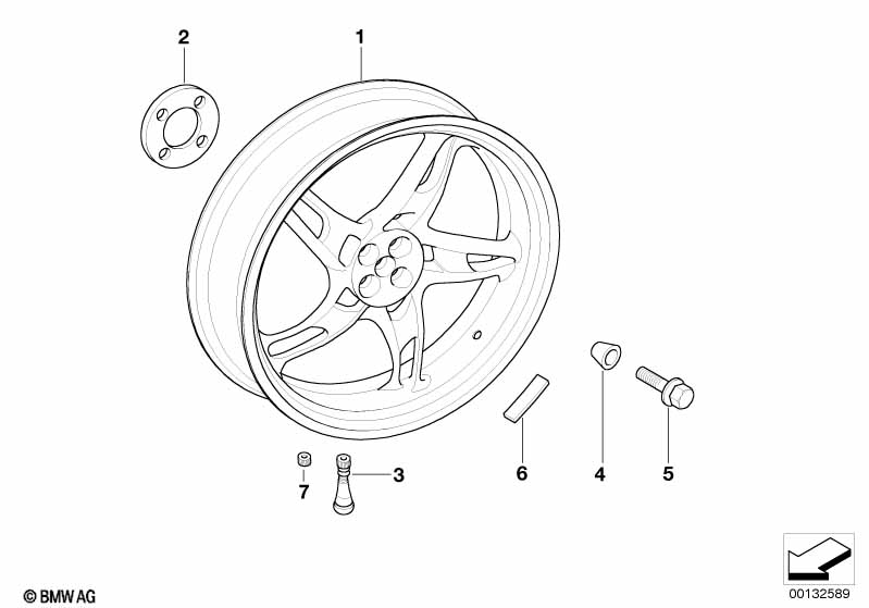 Литой диск Зд
